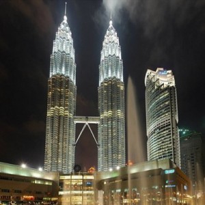 Bliźniacze wieże w Kuala Lumpur